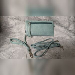 Osgoode Marley WRIST/WALLET/SMALL PURSE.  Teal
